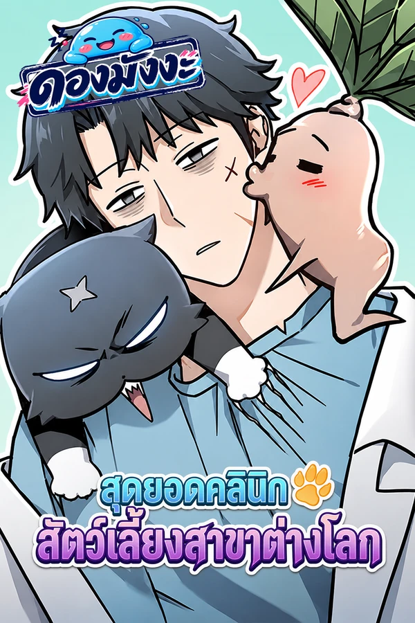 ปก Kim Oh-jin and The Strange Beasts สุดยอดคลินิกสัตว์เลี้ยงสาขาต่างโลก