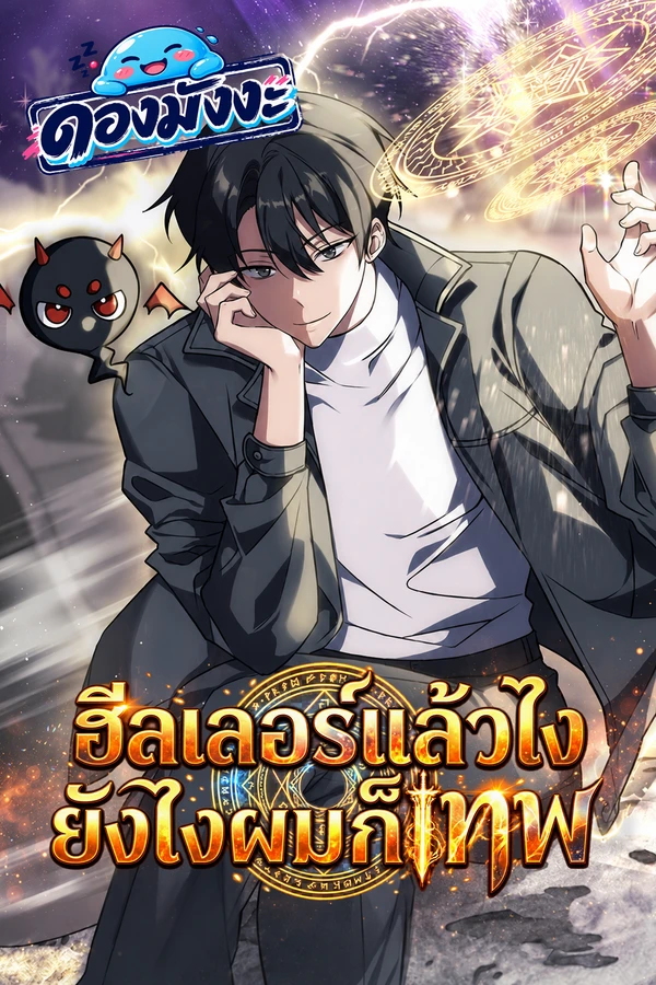 ปก The Late Game Healer Is Way Too Strong ฮีลเลอร์แล้วไง ยังไงผมก็เทพ